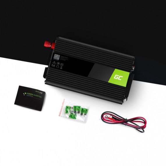 Spenningsomformer Inverter 12V til 230V 1000W / 2000W Modifisert UK PLUG sinusbølge - TISTO Spenningsomformer Inverter 12V til 230V 1000W / 2000W Modifisert UK PLUG sinusbølge - TISTO