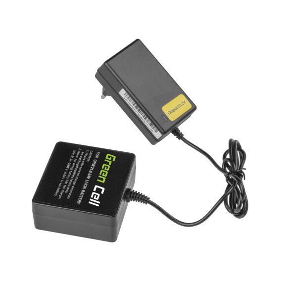 Ladegerät (21.6V-24V Li-Ion) G24UC für Elektrowerkzeuge GreenWorks 29322 29732 29807 2902707 GR2913907 2902807 G24 - TISTO