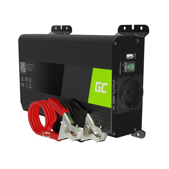 Wechselrichter Spannungswandler PRO 12V auf 230V 300W/600W Reiner sinus - TISTO