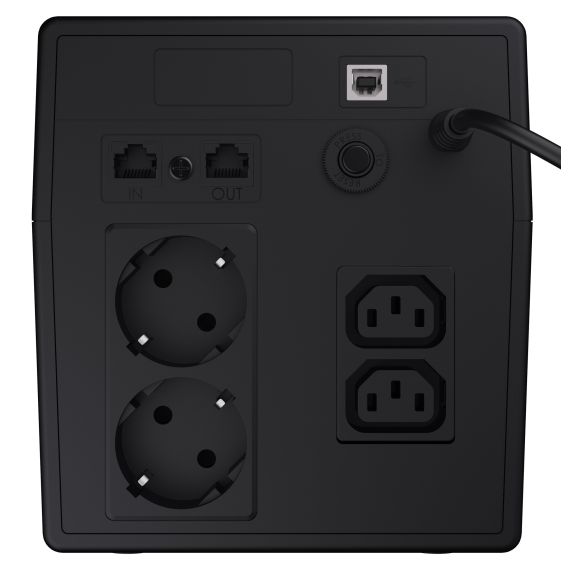 Alimentation sans coupure UPS 1000VA 600W Power Proof - TISTO Alimentation sans coupure UPS 1000VA 600W Power Proof - TISTO