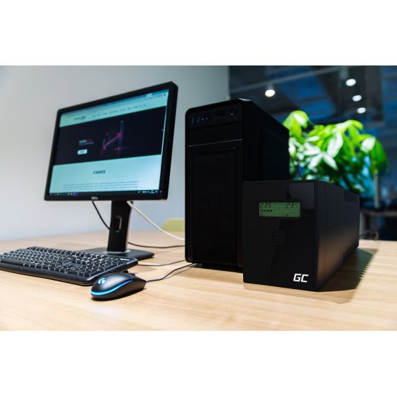 Szünetmentes tápegység UPS 600VA 360W Power Proof - TISTO Szünetmentes tápegység UPS 600VA 360W Power Proof - TISTO
