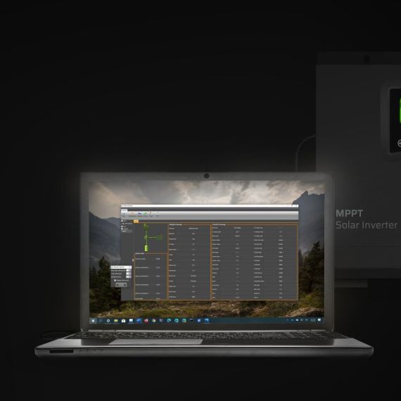 Solar Inverter Off Grid Inverter med MPPT 24VDC Solar Charger 230VAC 2000VA / 2000W Pure Sine Wave - TISTO Solar Inverter Off Grid Inverter med MPPT 24VDC Solar Charger 230VAC 2000VA / 2000W Pure Sine Wave - TISTO