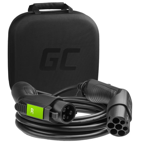 Cavo di tipo 1 da 7,2 kW 32 A da 5 m per la ricarica di auto elettriche EV - TISTO