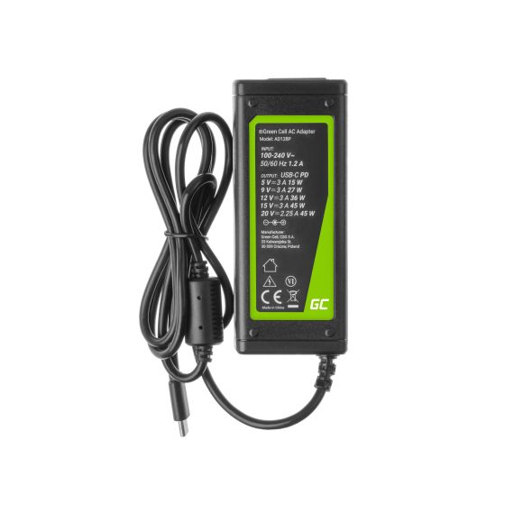 Fuente de alimentación USB-C de 45 W para portátiles, tabletas y teléfonos - TISTO Fuente de alimentación USB-C de 45 W para portátiles, tabletas y teléfonos - TISTO