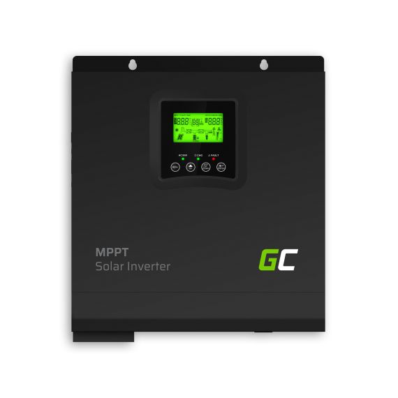 Solar Inverter Off Grid Inverter med MPPT 24VDC Solar laddare 230VAC 3000VA / 3000W ren sinusvåg - TISTO