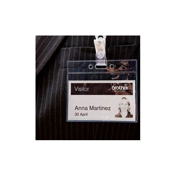 Tiskalnik nalepk Brother QL-600B moder 5 - TISTO