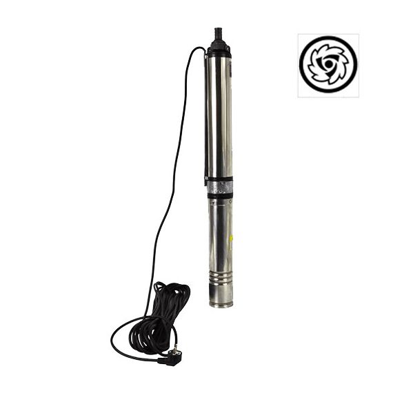 Cijevasta potopna pumpa 1500 W 5400 L / sat 62 m 95 mm - TISTO