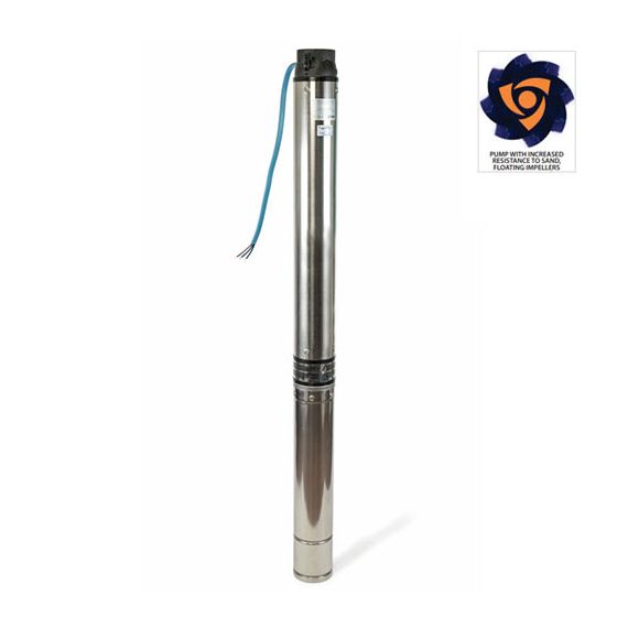 6” wielostopniowa pompa głębinowa odporna na piasek 920 l/min 135 m 11000 W 400 V - TISTO