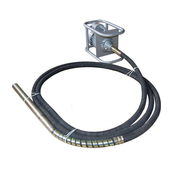 Betonvibrátor 1500 W 230 V - csatlakozás oldalhoronnyal - TISTO
